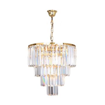 Zuma Line AMEDEO 17106/4+1-GLD Visilica 5x40W/E14
