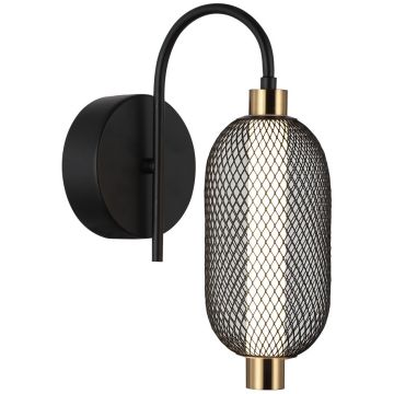 Italux Marco WL-84283-1-BK Zidna svjetiljka 1x6W/LED 3000K 310lm IP20
