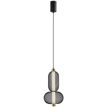 Italux Marco PND-84283-2-BK Visilica 1x10W/LED 3000K 590lm IP20