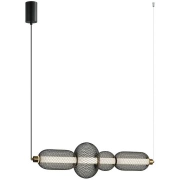 Italux Marco PND-84283-4-BK Visilica 1x16W/LED 3000K 900lm IP20