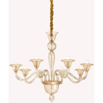 Ideal Lux BRIGITTA 199412 Luster 8x40W/E14 ip20