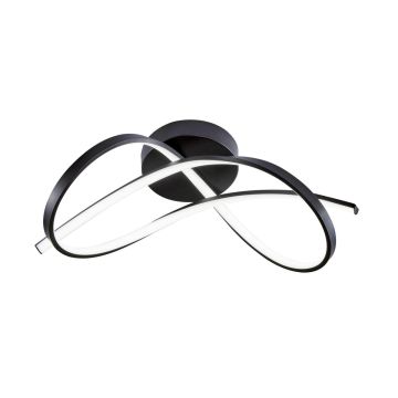 Zuma Line PAUL 19602C-BK Stropna svjetiljka 1x30W/LED 3000K|4000K|6000K 1450lm IP20