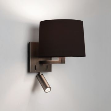Astro Lighting AZUMI 1142048 Zidna svjetiljka 1x60W/E27+1x2,2W/LED 76LM IP20