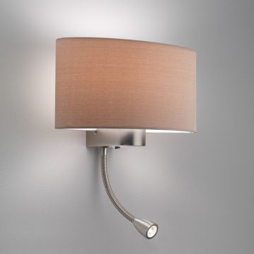 Astro Lighting NAPOLI 1185002 Zidna svjetiljka 1x60W/E27+1x2W/LED IP20