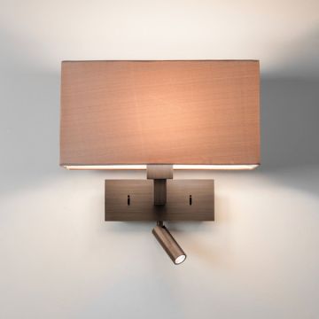 Astro Lighting PARK LANE 1080051 Zidna svjetiljka 2,2W/LED+ 60W/E27 76LM IP20