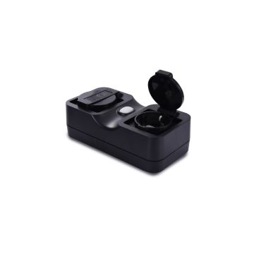 AZzardo WIFI POWER STRIP 16A DOUBLE IP44 AZ3223 Utičnica IP44