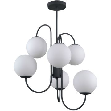 Italux GELA PND-5500-6-BK Luster 6x5W/G9 IP20