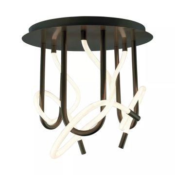 Zuma Line BALBO 2023573-BK Stropna svjetiljka 1x45W/LED 3000K|4000K|6000K 3830lm IP20