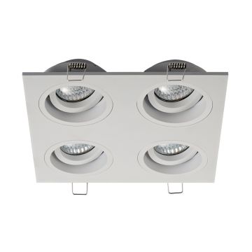 Zuma Line CHUCK 20069-WH Ugradbeno downlight svjetlo 4x50W/GU10