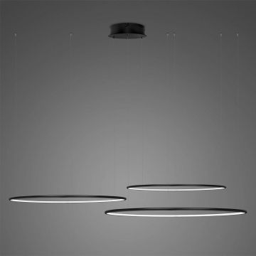 Altavola Design Ledowe okręgi LA075/CO3_80_in_3k_99W_black Visilica 3x99W/LED 3000K 5940lm IP20