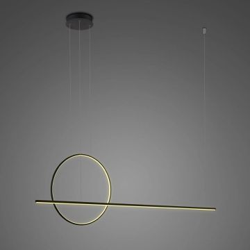 Altavola Design Linea No.2 LA087/PX120_40_3k_39W_black Visilica 2x39W/LED 3000K 2350lm IP44
