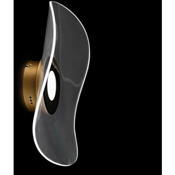 Altavola Design VELO LA101/WE1_gold Zidna svjetiljka 1x30W/LED 3000K 1800lm IP20
