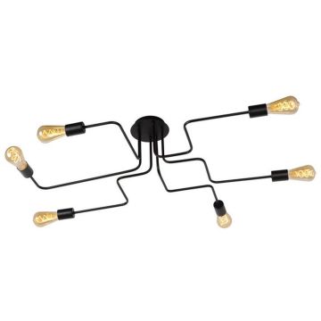 Lucide LESTER 21112/06/30 Stropna svjetiljka 6x40w/e27 ip20