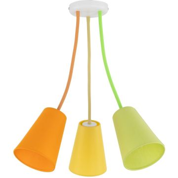 TK Lighting WIRE COLOUR 2106 Stropna svjetiljka 3x60W/E27