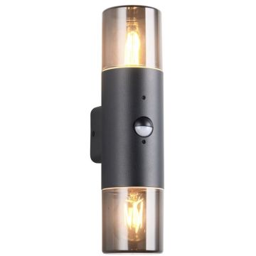 Trio HOOSIC 222260232 Zidna svjetiljka 2x28w/e27 ip44