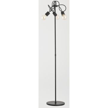 Alfa TANGO BLACK 23179 Podna svjetiljka 3x60W/E27