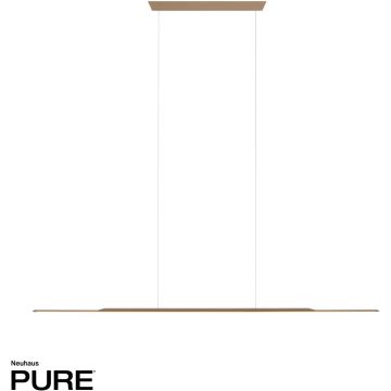 Paul Neuhaus PURE SURFACE 2301-97 Visilica 1x21W/LED 3000k 1870lm ip20