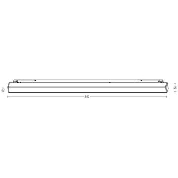 Zambelis MAGNETIC LED LIGHT 2089-27B Šinski reflektor 20W/led 2700K 1650lm IP20