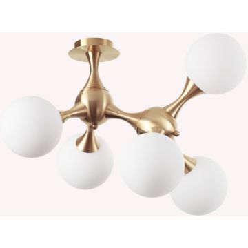 Ideal Lux NODI 241050 Stropna svjetiljka 5x28W/E14 ip20