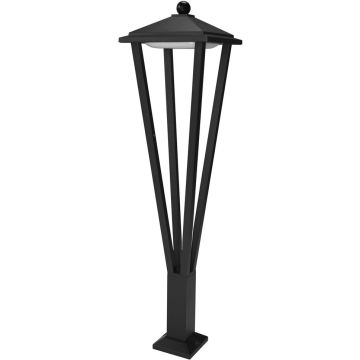 Italux Bons OFL-22474-L-BK Stojeca svjetiljka 1x12W/LED 3000K 590lm IP54