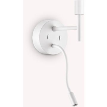 Ideal Lux SET UP 259819 Ruka za zidnu svjetiljku 1x42W/E27+1x3W/LED ip20