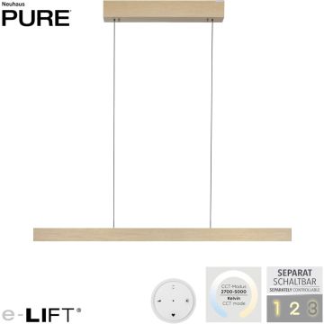 Paul Neuhaus PURE E-MOTION 2570-60 Visilica 2x45W/LED 2700-5000k 4350lm ip20