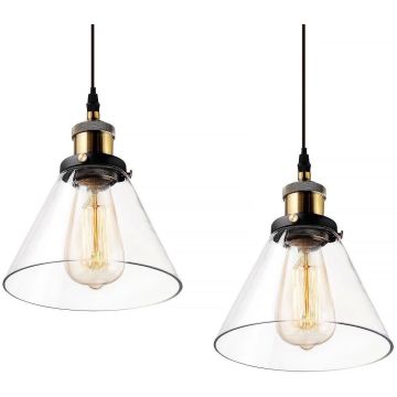Altavola Design NEW YORK LOFT La034/p+p Visilica 2x40W/E27 IP20