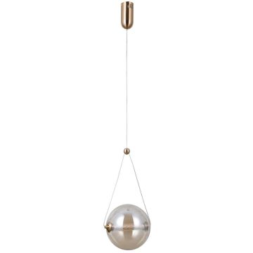 Italux Rastia PND-34361-M-HBR-AMB Visilica 1x9W/LED 3000K 825lm IP20