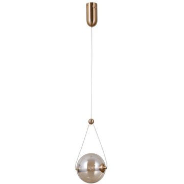Italux Rastia PND-34361-S-HBR-AMB Visilica 1x6W/LED 3000K 550lm IP20