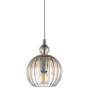 Italux Biron PND-8744-1S-CGSH Visilica 1x60W/E27 IP20