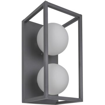 Italux Daisy MB-BR4367-W2 GR Zidna svjetiljka 2x4W/G9 IP20