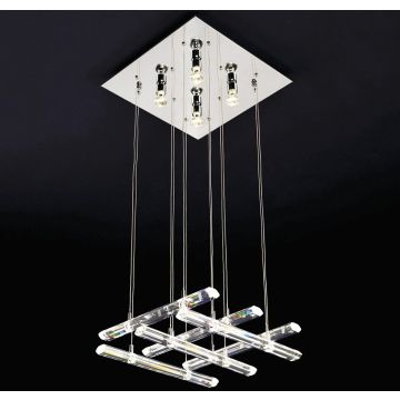Italux Diamond MD8103-16B3 Visilica 4x10W/GU10+12x50W/G4 IP20