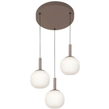 Italux Montes PND-02217-3-BRO Visilica 1x18W/LED 3000K/4000K/6000K 2200lm IP20