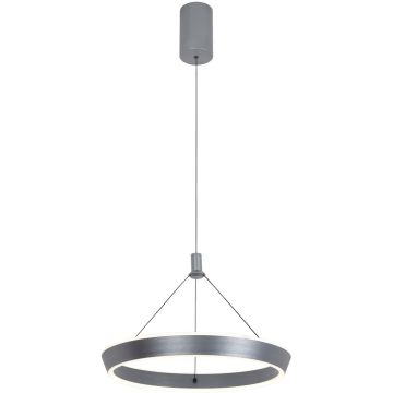 Italux Ottana PND-64739-S-GR Visilica 1x24W/LED 3000K/4000K/6000K 2900lm IP20