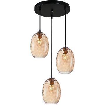 Italux Novala PND-3031-3A-BRO-AMB Visilica 3x40W/E27 IP20