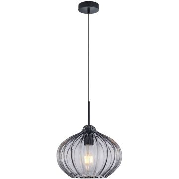 Italux Pansol PND-2940-1S-BK-SG2 Visilica 1x40W/E27 IP20