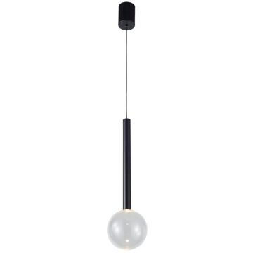 Italux Alinos PND-24019-1A-BK Visilica 1x6W/LED 3000K 200lm IP20