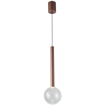 Italux Alinos PND-24019-1A-COPP Visilica 1x6W/LED 3000K 200lm IP20