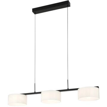 Italux Austis PND-02836-3-BK Visilica 1x24W/LED 3000K/4000K/6000K 3700lm IP20