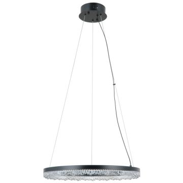 Italux Barlo PND-34526-M-BK Visilica 1x22W/LED 3000K/4000K/6000K 2100lm IP20
