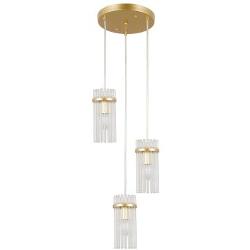 Italux Merto PND-40930-3A-GD Visilica 3x40W/E14 IP20