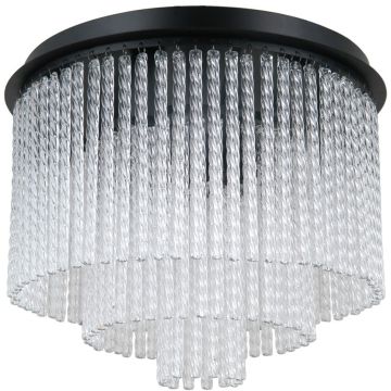 Italux Naute PLF-40931-7A-BK Stropna svjetiljka 7x40W/E14 IP20
