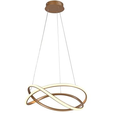 Italux Rumio PND-23917-GD Visilica 1x40W/LED 3000K/4000K/6000K 3400lm IP20
