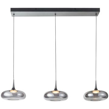 Italux Tenele PND-24028-3B-SILV Visilica 3x21W/LED 3000K 1300lm IP20
