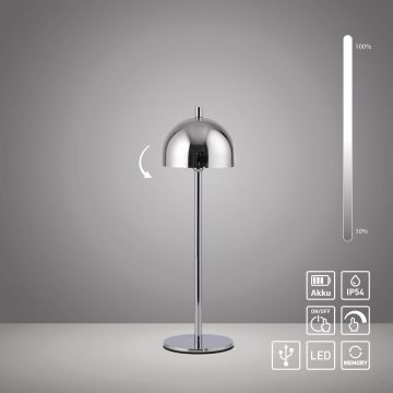 Paul Neuhaus BELLIS 19244-17 Stolna svjetiljka 1x2,5W/LED 3000k 210lm ip54