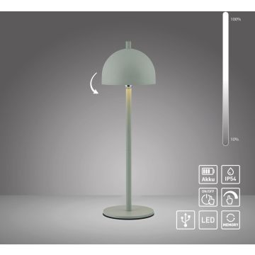 Paul Neuhaus BELLIS 19244-43 Stolna svjetiljka 1x2,5W/LED 3000k 210lm ip54