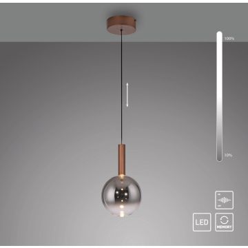 Paul Neuhaus BOWL 2284-23 Visilica 1x7,4W/LED 2700k 300lm ip20