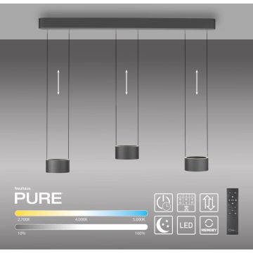 Paul Neuhaus PURE CLIPSE 2473-15 Visilica 6x5W/LED 2200-5000k 670lm ip20