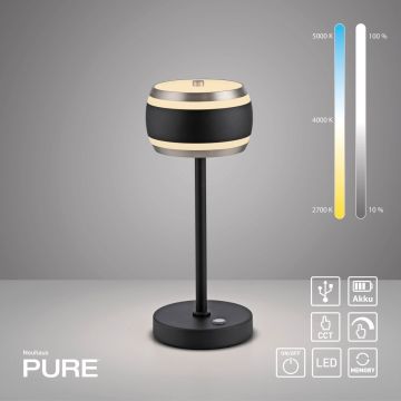 Paul Neuhaus PURE FALLING RINGS 4503-18 Stolna svjetiljka 1x8W/LED 2200-5000k 310lm ip20