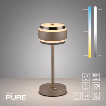 Paul Neuhaus PURE FALLING RINGS 4503-97 Stolna svjetiljka 1x8W/LED 2200-5000k 310lm ip20